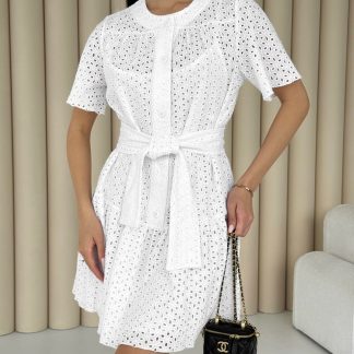 Lacy summer cotton dress